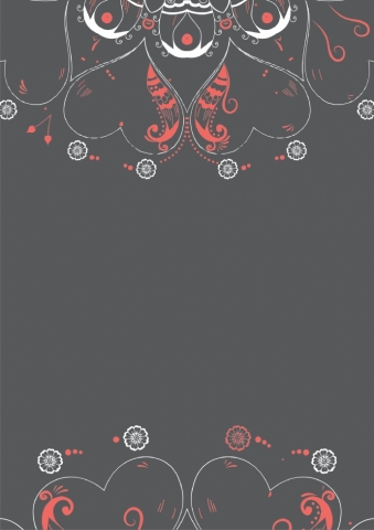 精美简约花纹信纸