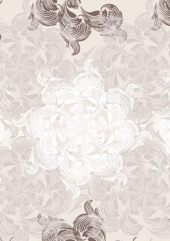 精美花纹渐变色信纸