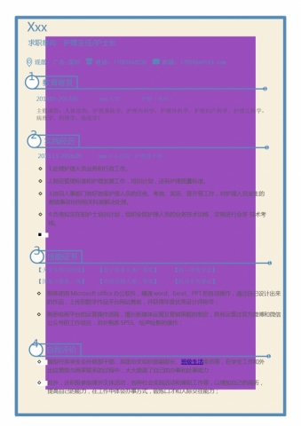 护理主任、护士长个人简历模板