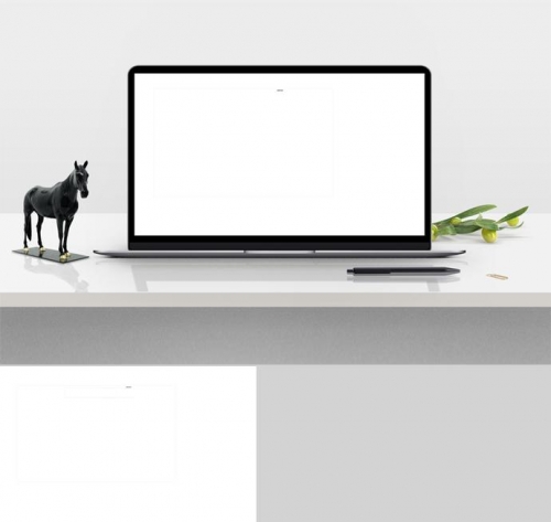 扁平化十八大报告学习ppt模板