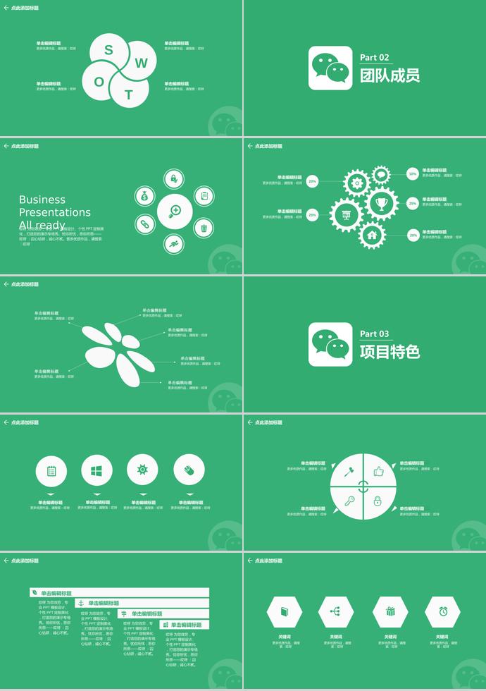 绿色自然微信营销报告-1