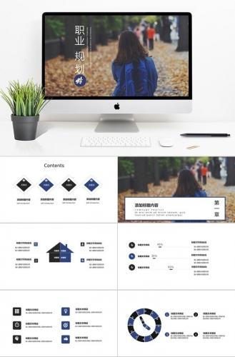 现代简约风职业规划