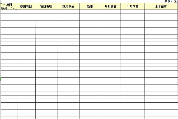 公司采购统计报表-1