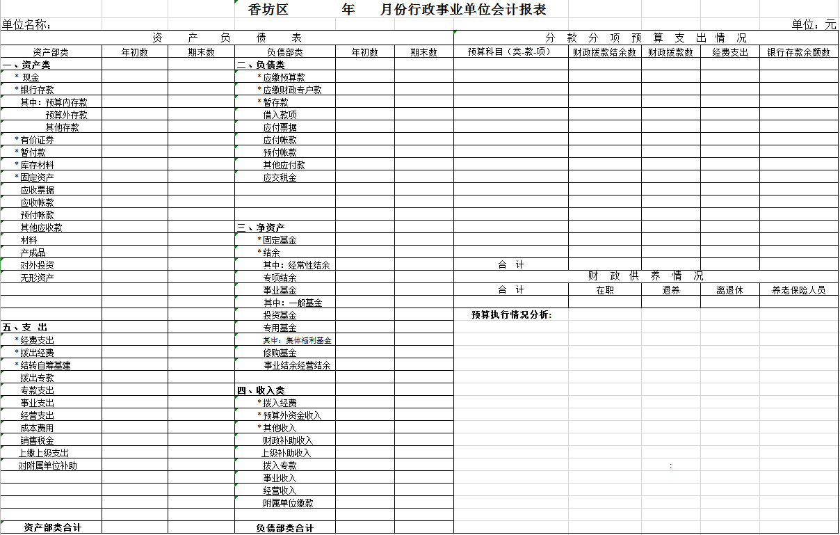 人事月报表excel模板图片_行政管理_EXCEL模板-图行天下素材网