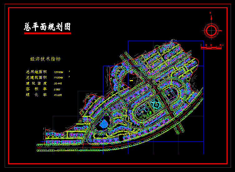 园林景观CAD平面规划图