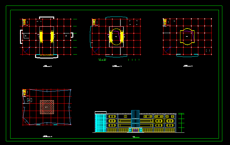 商场建筑CAD设计方案图