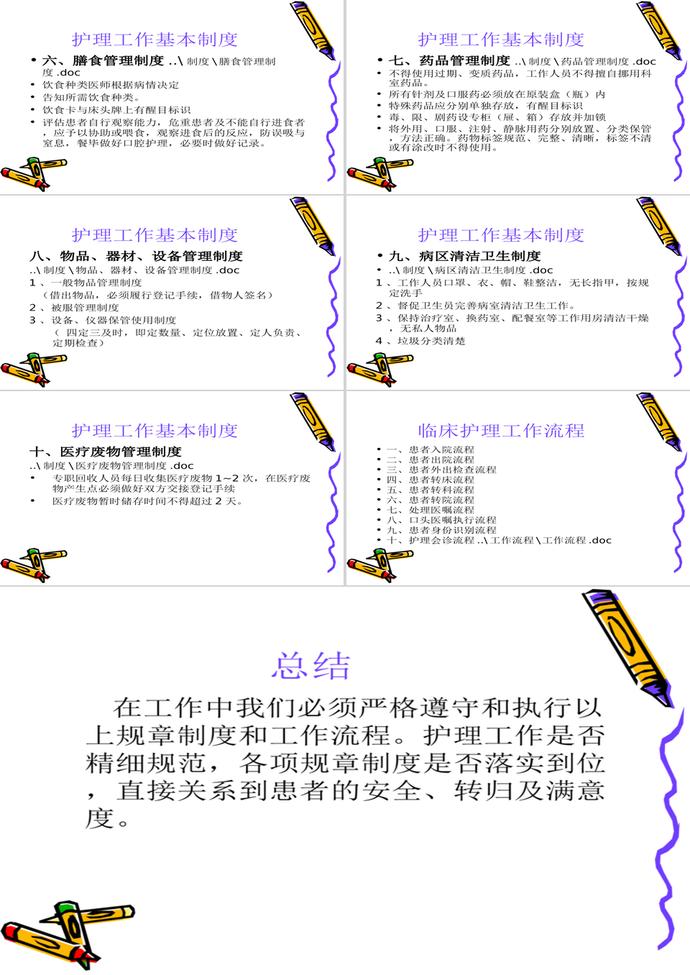 医院护理工作流程ppt模板-3