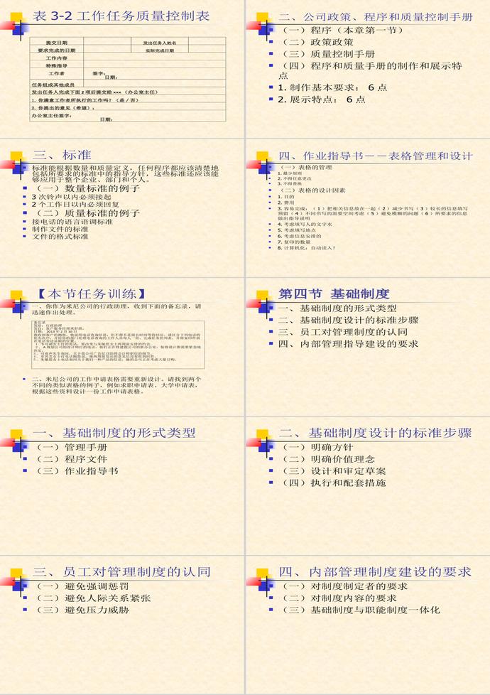 工作程序和制度建设PPT模板-3