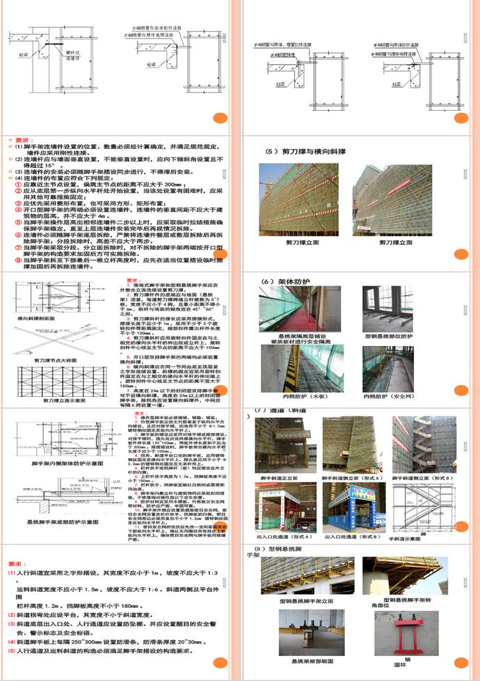 脚手架安全防护PPT模板-2