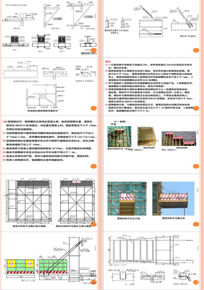 脚手架安全防护PPT模板-3