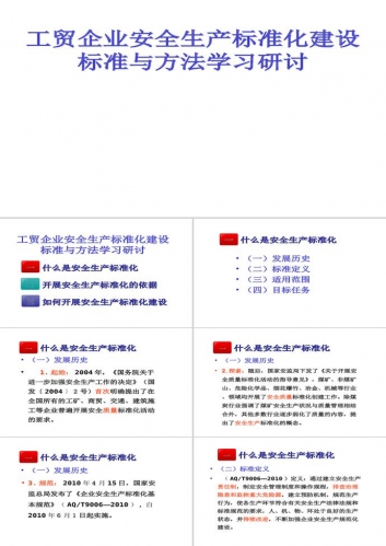 如何建设安全生产标准化PPT模板