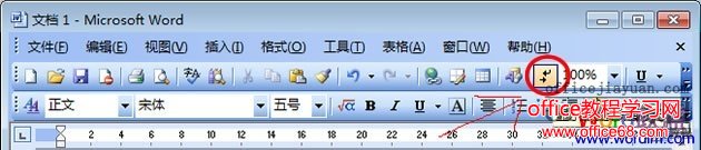 word如何删除插入的分隔符(包括分节或分页符)(4)