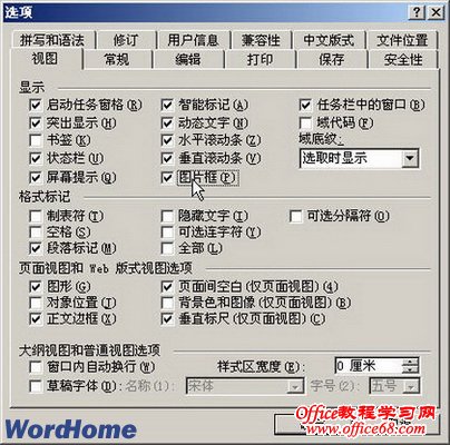 如何隐藏Word2003文档中的图片（3）
