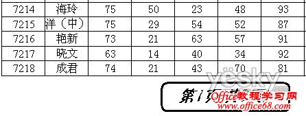 如何插入Excel2003表格打印页码(12)