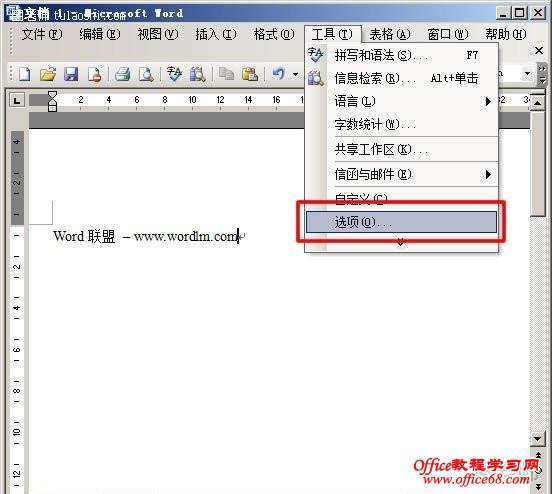 Word2003文档怎么加密（2）